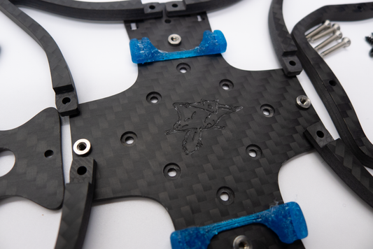 Squirrel 35 engraved bottom plate