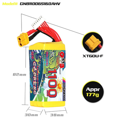 GNB 6S 1100mAh HV